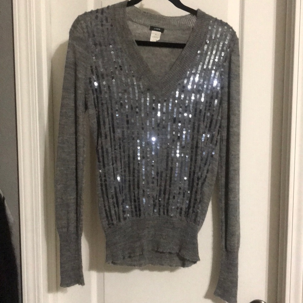 J.Crew sequined sweater